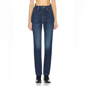 MOTHER High Waisted Rider Shift Sneak Jeans Size 24